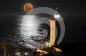 Lighthouse Moon