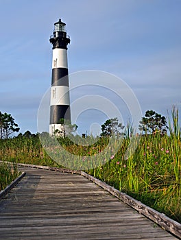 Lighthouse in the morning sun