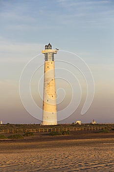 Lighthouse of Morro Jable, Fuerteventura, Spain