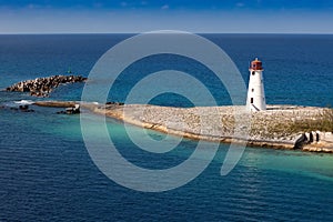 Lighthouse in Nassau, Bahamas