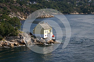 Lighthouse near Bergen, Norway