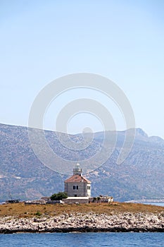 Lighthouse near Hvar, Croatia