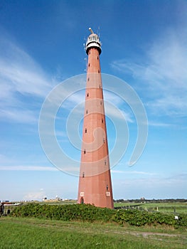 Lighthouse in Netherlands, Den Helder, Northern Sea