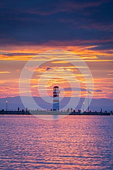 Lighthouse at Neusiedler See, Austria