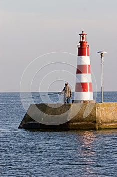 Lighthouse in Nida