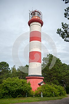 Lighthouse in Nida, Lithuania.