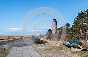 Lighthouse at the North Sea in Germany