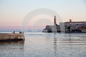 Lighthouse in the Old Havana City, Capital of Cuba