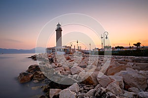 Lighthouse in Patras.