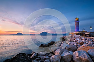 Lighthouse in Patras.