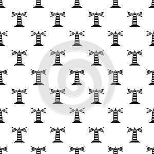 Lighthouse pattern vector seamless