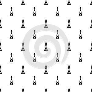 Lighthouse pattern vector seamless