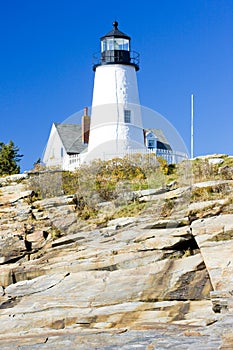lighthouse Pemaquid Point Light, Maine, USA