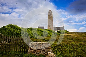 Lighthouse - Phare du Cap Levi. Fermanville, Manche, Normandie, France