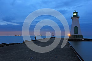 Lighthouse Pier and Skyline