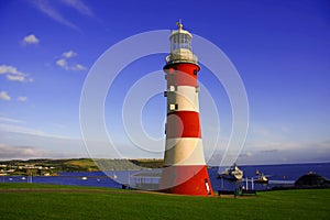 lighthouse, Plymouth, UK photo