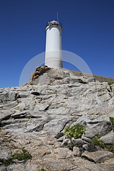 Lighthouse; Point; Come; Fisterra; Costa de la Muerte; Galicia photo