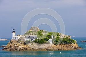 lighthouse, Pointe de Pen al Lann, Brittany, France