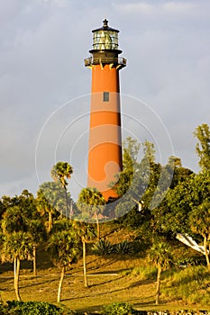 lighthouse, Ponce Inlet, Florida, USA photo