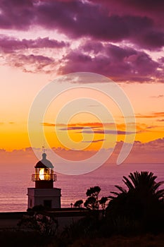 Lighthouse Ponta do Pargo - Madeira Portugal photo