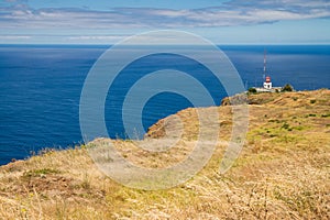 Lighthouse on Ponta do Pargo photo