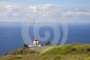 Lighthouse in Ponta do Pargo photo