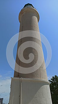 Lighthouse in the port of Alexandroupolis, Evros Thraki