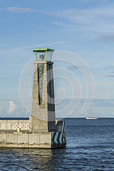 Lighthouse port of Gdynia