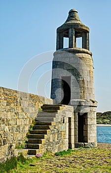 Lighthouse at Port Logan, Dumfries and Galloway photo