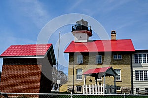 Lighthouse at Port Washington Wisconsin