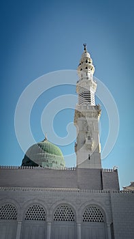 Lighthouse of the Prophet & x27;s Mosque in Medina