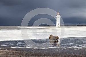 Lighthouse protects seafarers in Merseyside