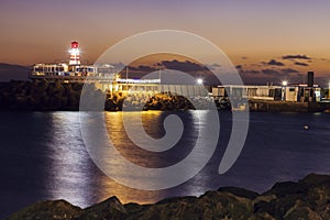 Lighthouse in Puerto De Mogan photo