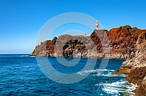 Lighthouse Punta de Teno, Island Tenerife, Canary Islands, Spain, Europe