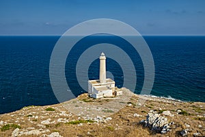 The lighthouse of Punta Palascia