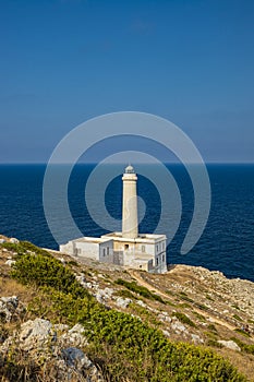 The lighthouse of Punta Palascia