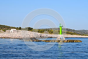 Lighthouse `Punta planka` Croatia