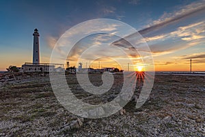 Punta Sottile lighthouse, Sicily photo