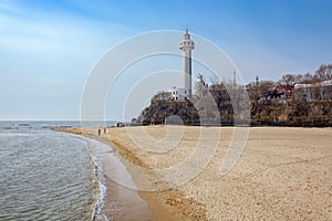 Lighthouse of Qinhuangdao port