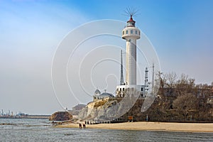 Lighthouse of Qinhuangdao port