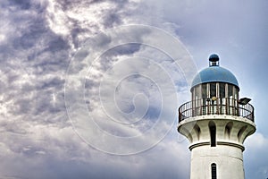 Lighthouse at Raffles Marina, Singapore