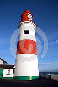 Lighthouse in Red & White