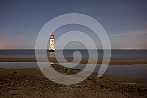 Lighthouse reflection