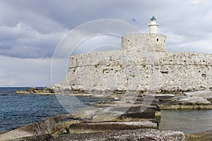 Lighthouse in Rhodos