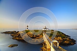 Lighthouse of Ribadeo, Lugo. Illa Pancha