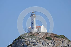 Lighthouse on a rock