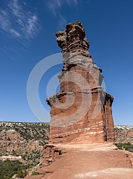 The Lighthouse Rock, Palo Duro Canyon State Park