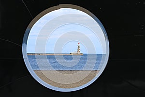 Lighthouse on roker pier photo