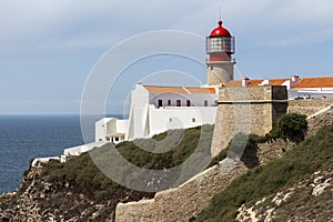 Lighthouse of Sagres, most western point in Europe