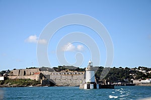 Lighthouse at Saint Peter Port, Guernsey